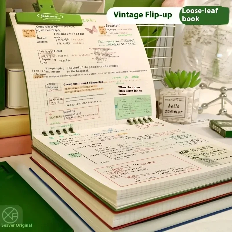 Graph Paper Pad - フリップノート、B5日記、文房具、スケッチ、ライティングボード、事務用品、学用品