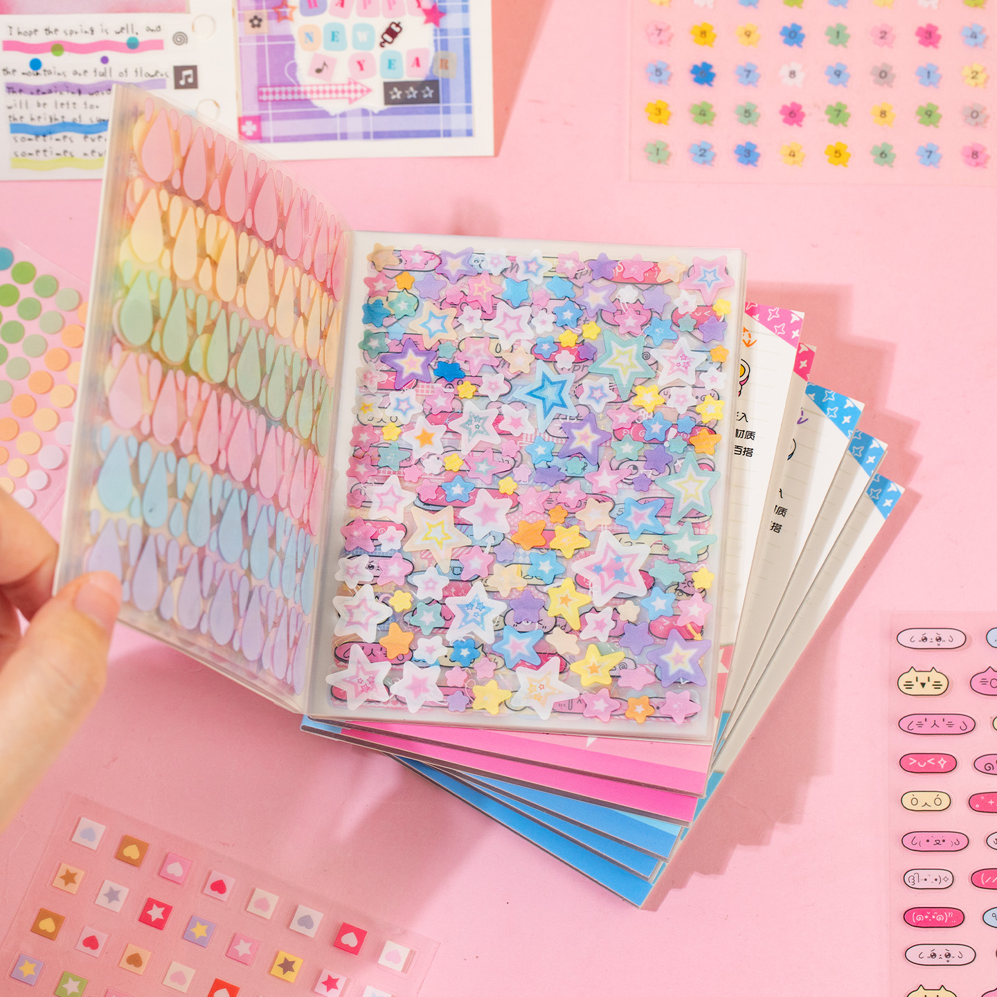 Stationery Supplier - 32枚入り/冊 ギフト包装セット 言語 レジャー カラー ライフ