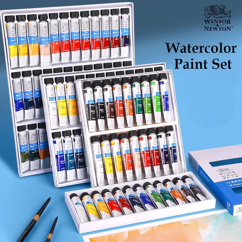 Correction Fluid White - ウィンザー & ニュートン 36 色プロフェッショナル水彩絵の具セット顔料 10