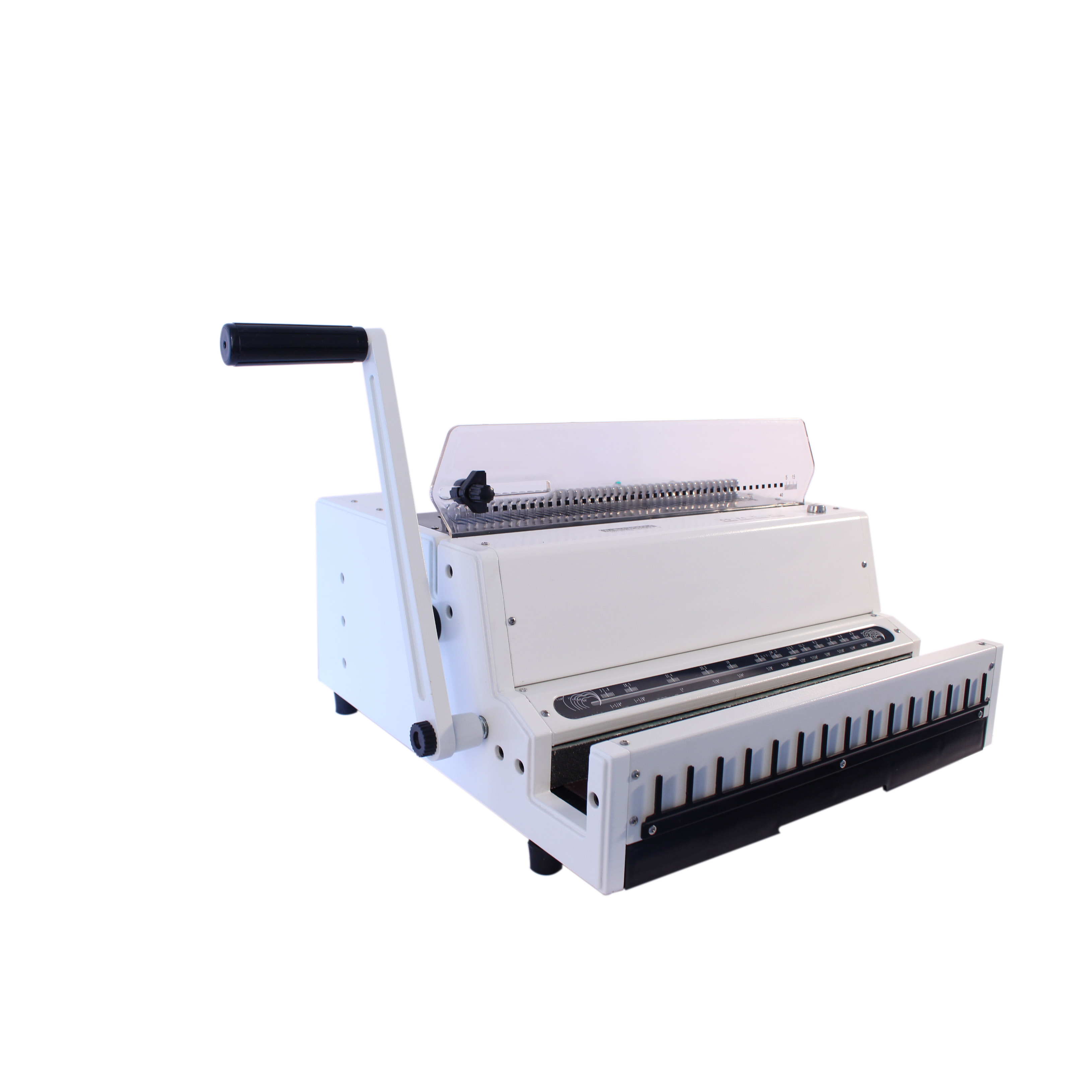 Binding Comb Plastic - WD-WBM500 220V電動プラスチック製綴じ機 多機能卓上バインダー A3/A4サイズ文書用 500枚綴じ可能