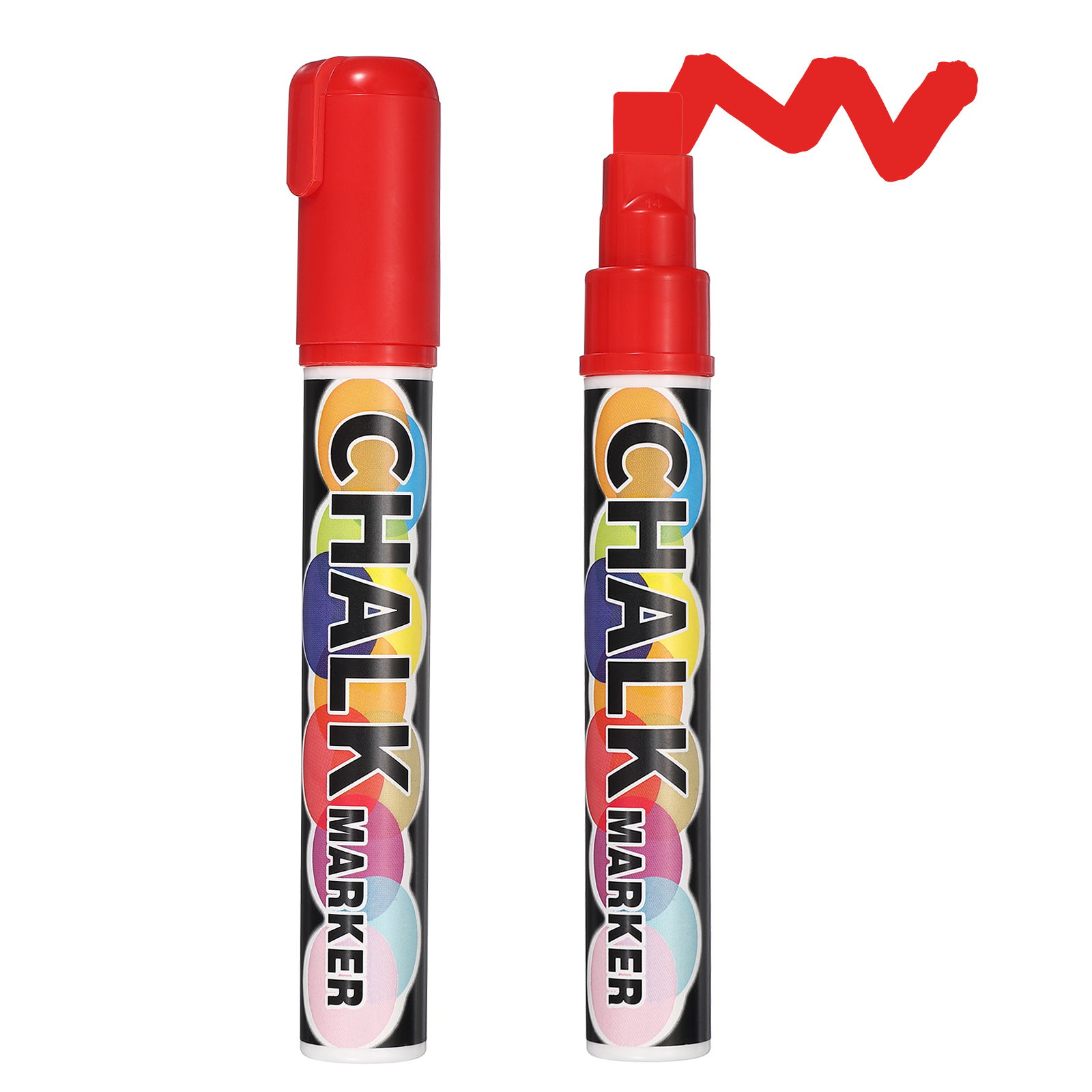 Correction Fluid White - 2/4個入り 液体チョークマーカーペン 10mm チョークボードマーカー ドライイレースチョークペン 消せるワイドファインチップ