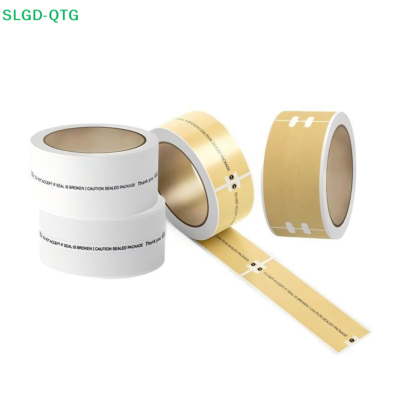 Sticker Label Roll - 100/150枚入り 防犯シールラベル セキュリティラベル シールテープロール 防盗パッケージシールテープ 配送用包装用