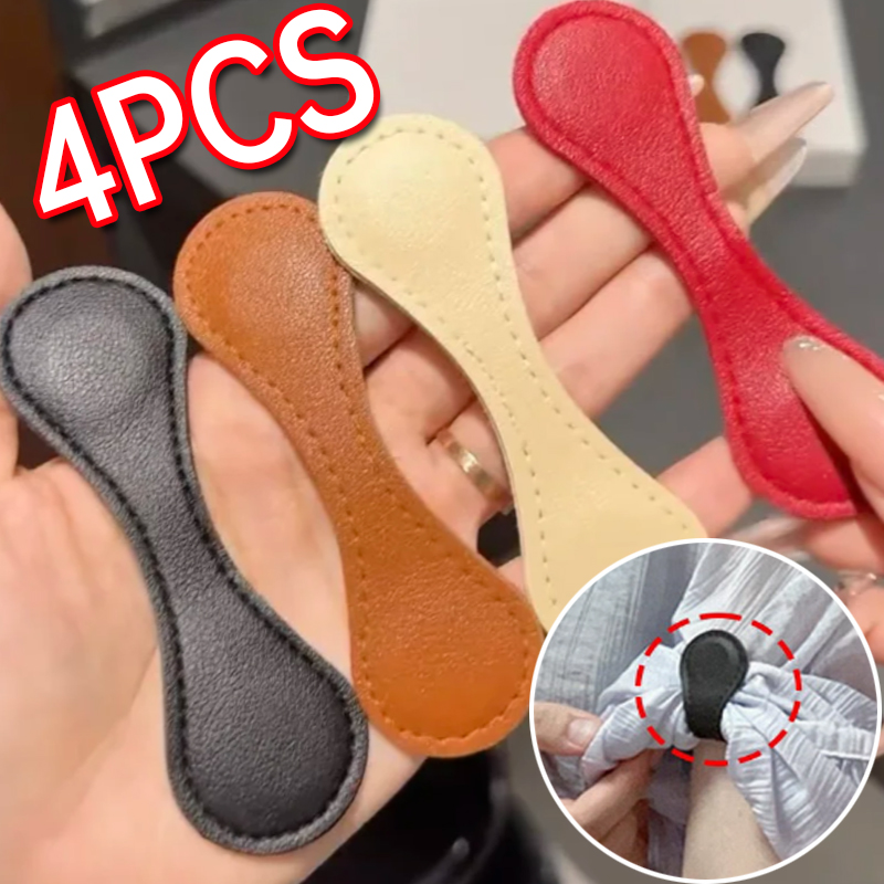 Bookmark Magnetic Clip - ズボンの脚用磁気スリーブクリップ フェイクレザーブックマーク 安全な磁気クリップ ページマーカー 手作りブックマーク 読書用ブッククリップ