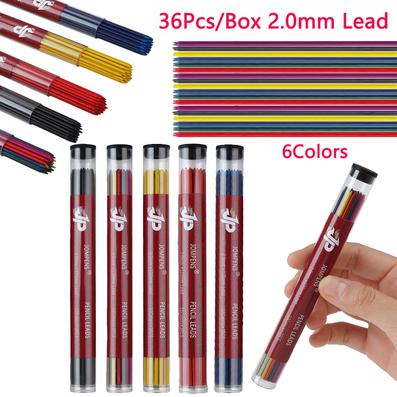 Mechanical Pencil Lead - 36 ピース/箱新クリエイティブ長さ 12 センチメートルシャープペンシルの芯 2.0 ミリメートル