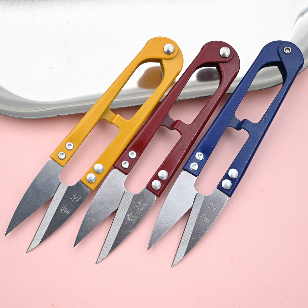 Scissors Stainless Craft - 11x2cm ステンレス鋼シャープミニ糸切りはさみ DIY ジュエリー作成用ビーズ針仕事手作りクラフト用品