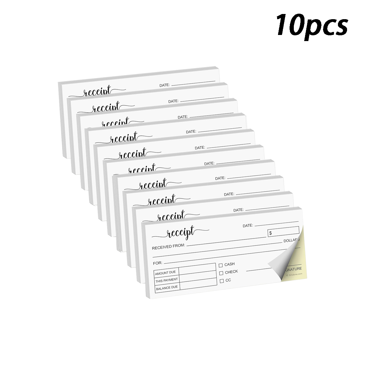 10冊、合計150部、7X15CMの精巧な手作りブティックビ - Carbon Copy Book のレビューと価格