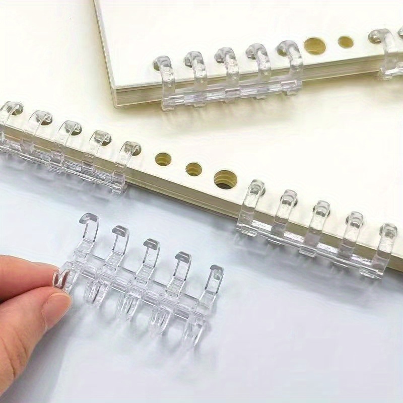 10 個 5 リングバインディング脊椎スナップ分割バインダー - Binding Comb Plastic のレビューと価格
