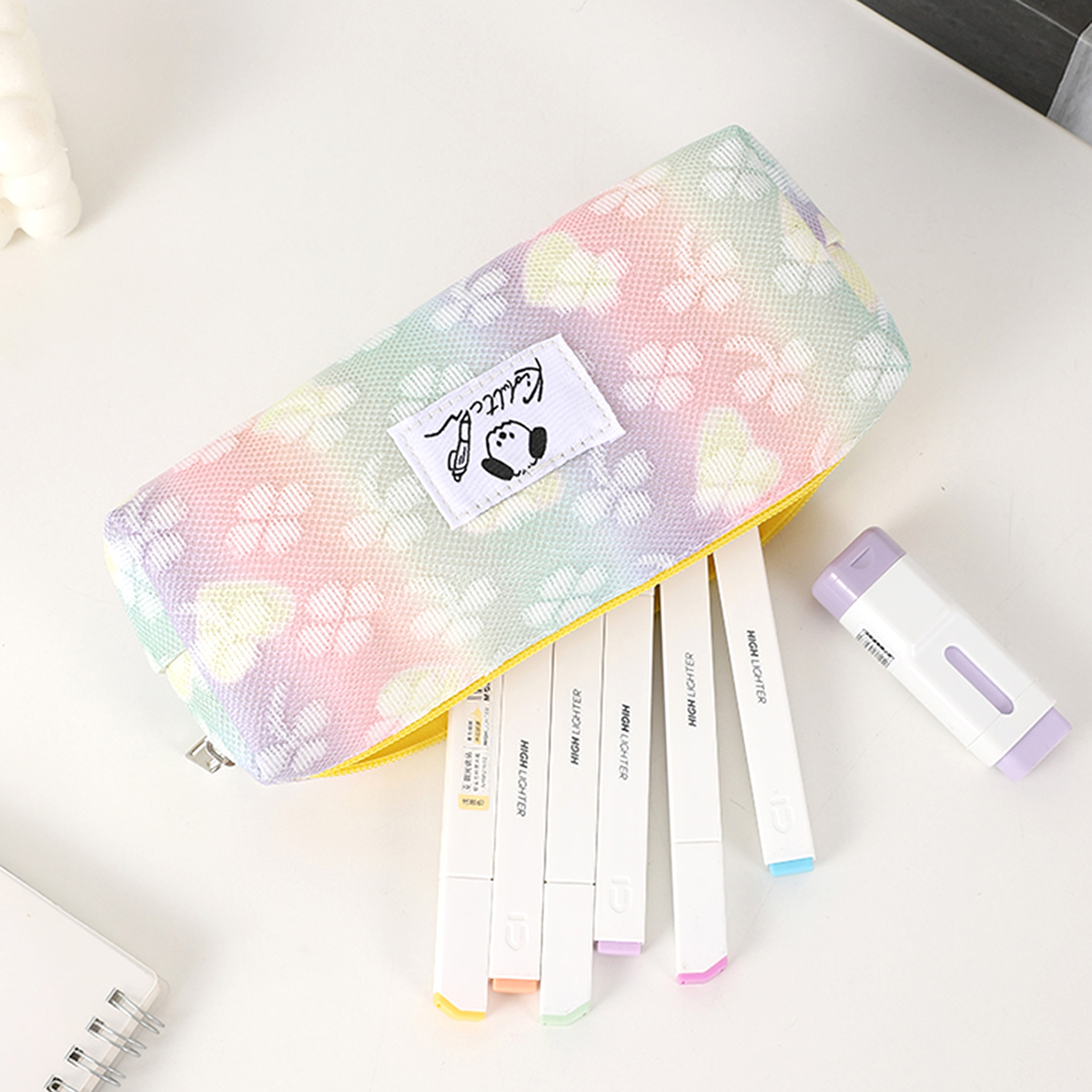 ファッショナブルなグラデーションシングルレイヤーペンシルケー - Stationery Office And School Supply Stores のレビューと価格