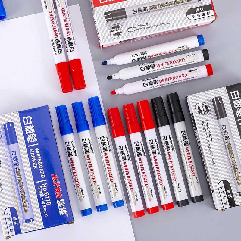 3-60 個消去可能な磁気ホワイトボードマーカーペン黒板マー - Correction Fluid White のレビューと価格