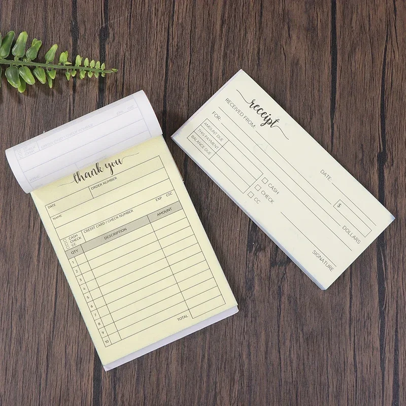 ビジネス販売請求書領収書 - 非カーボンコピー、各 50 枚 - Carbon Copy Book のレビューと価格