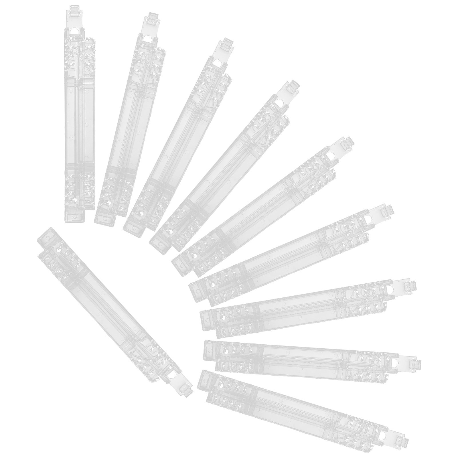 10個入りスパイラルバインダーリング プラスチック製ルーズリ - Binding Comb Plastic のレビューと価格