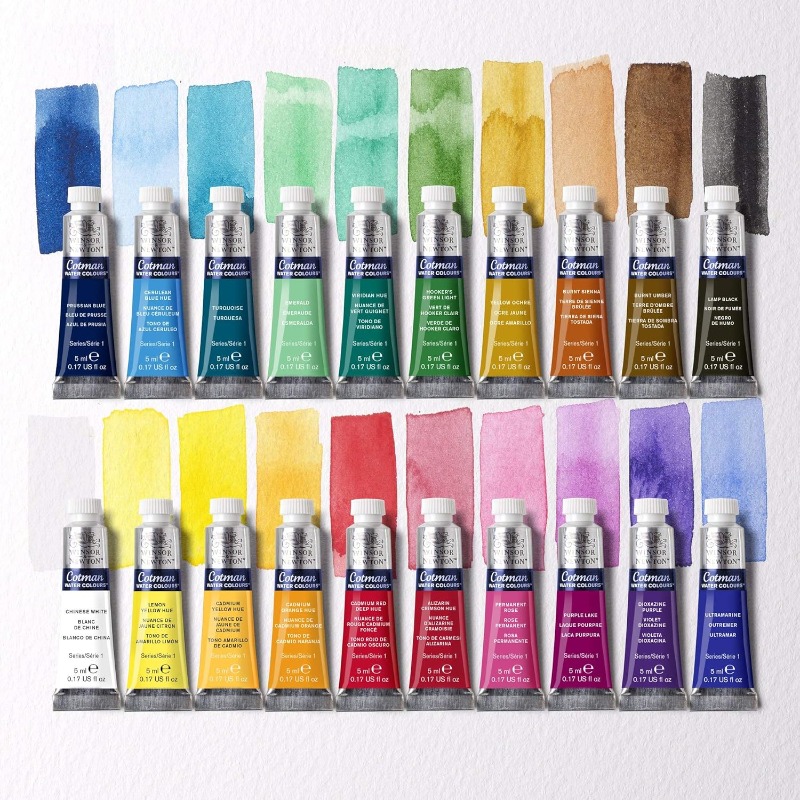 ウィンザーとニュートンコットン水彩絵の具セット、高透明チュー - Correction Fluid White のレビューと価格