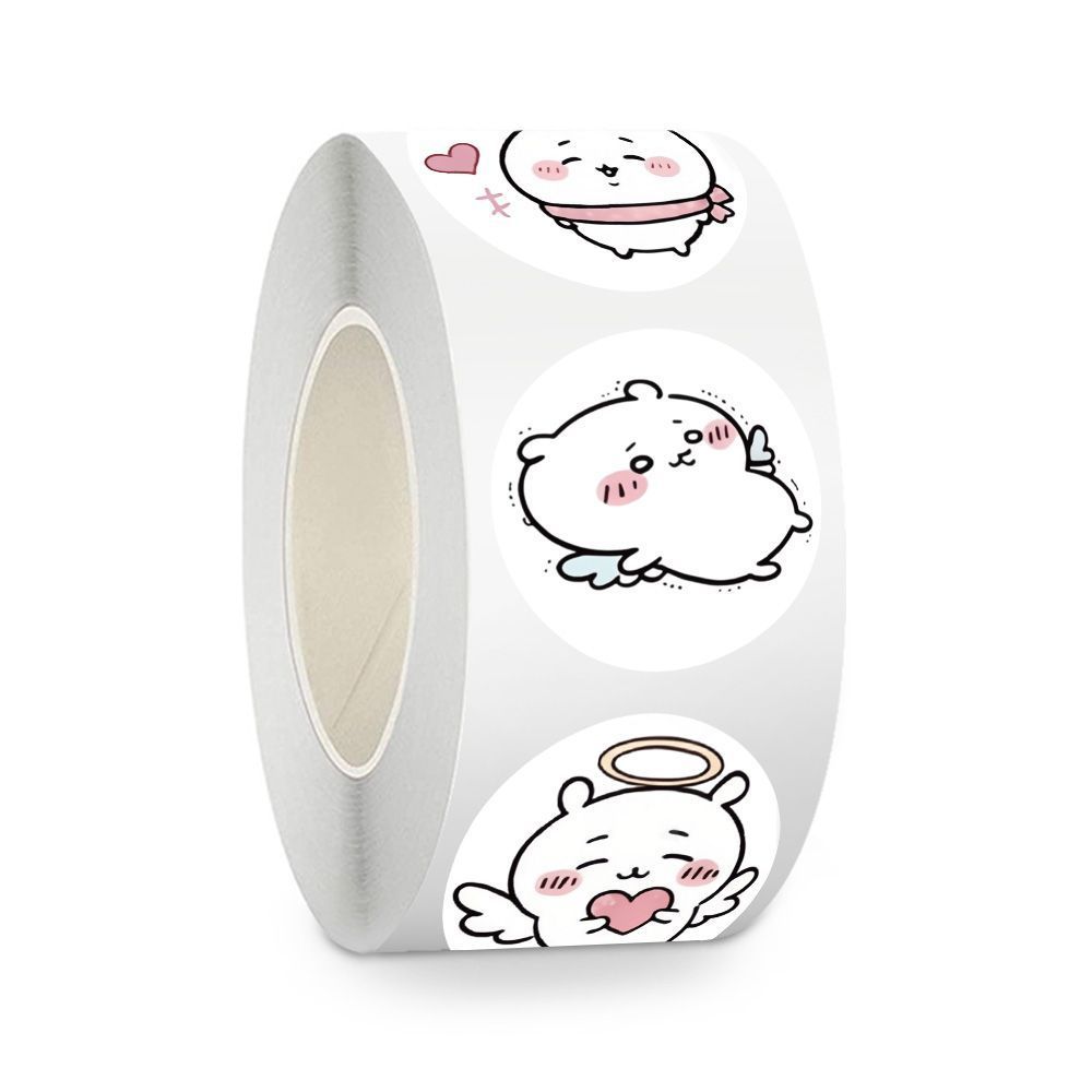 jiyi ステッカーロール 500 個 かわいい絵文字エンジ - Sticker Label Roll のレビューと価格