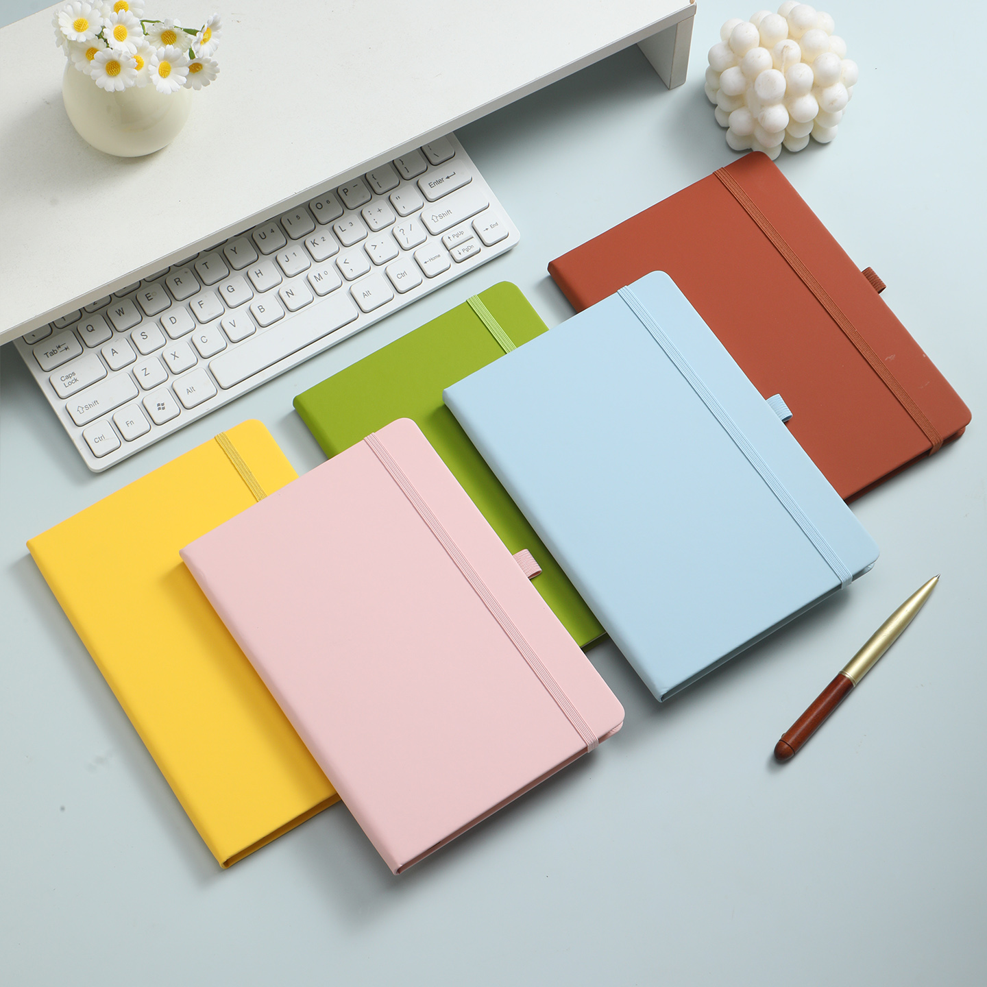3冊セット A5サイズ PUレザーハードカバーノート - 1 - Journal Leather Hardcover のレビューと価格