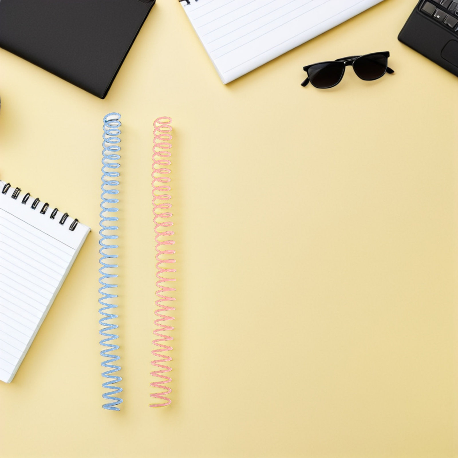 8個入りスパイラルコイルバインダーリング プラスチックスパイ - Binding Comb Plastic のレビューと価格
