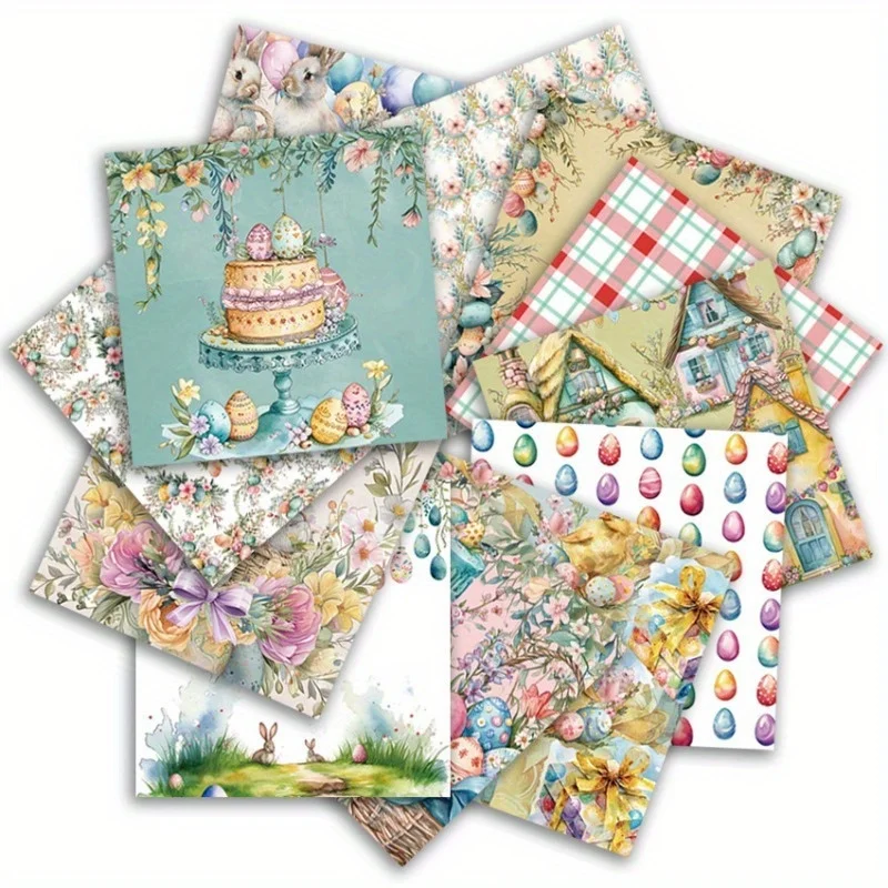 ジャーナリングクラフト紙パッド、各種パターン、デコパージュ、 - Graph Paper Pad のレビューと価格