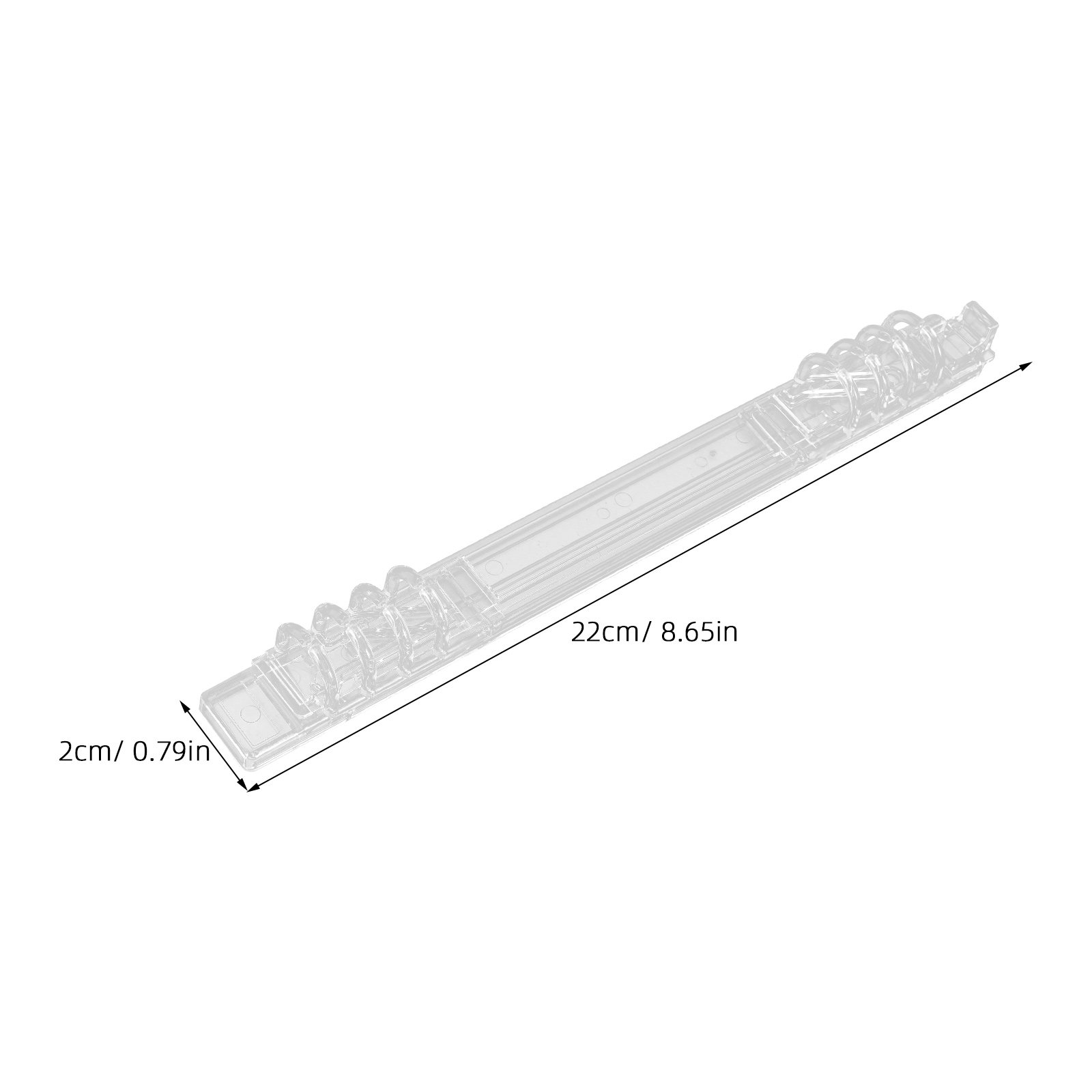 10個入りスパイラルバインダーリング 8穴 プラスチック製綴 - Binding Comb Plastic のレビューと価格