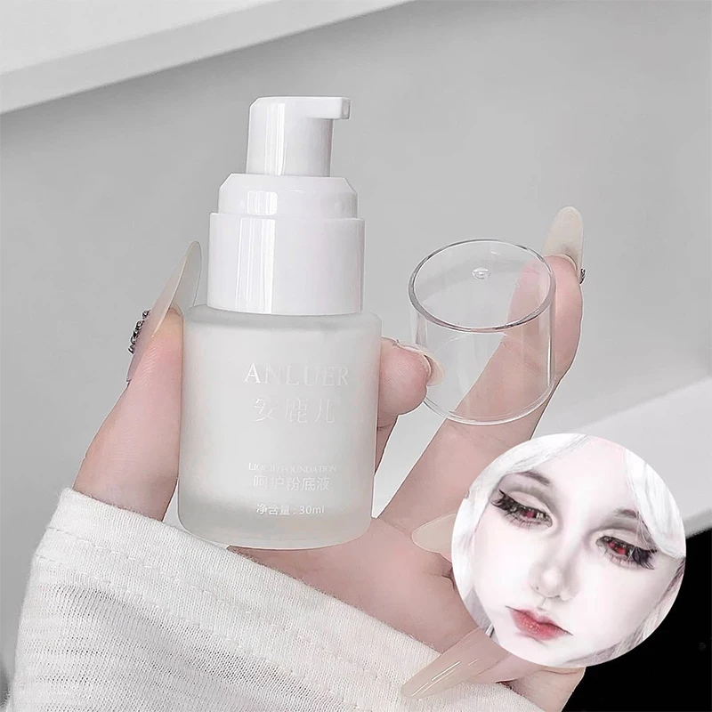 マットホワイトリキッドファンデーションメイクアップ 防水＆長 - Correction Fluid White のレビューと価格