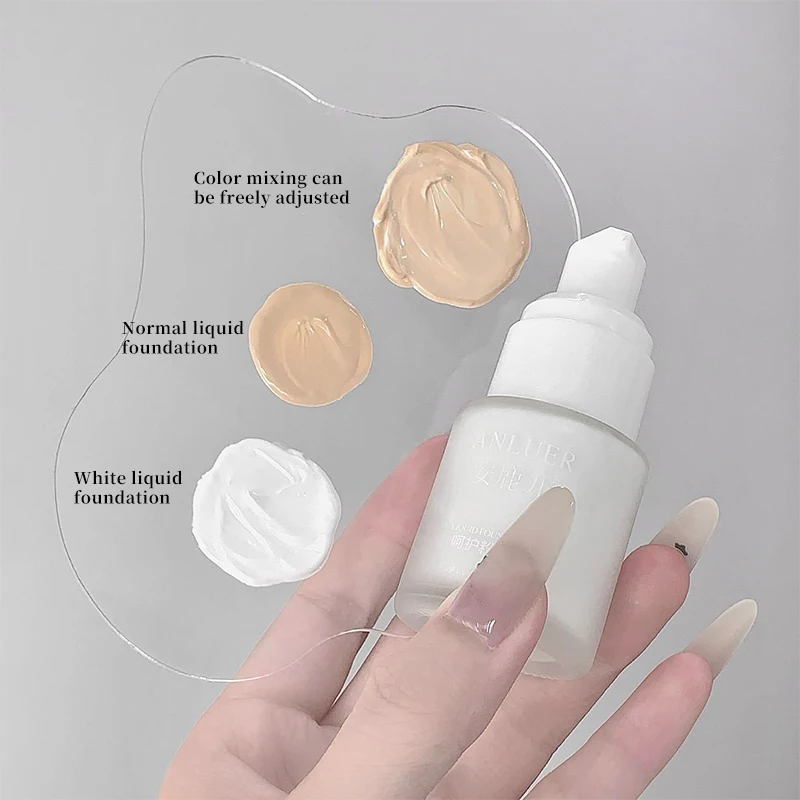 マットホワイトリキッドファンデーションメイクアップ 防水＆長 - Correction Fluid White のレビューと価格