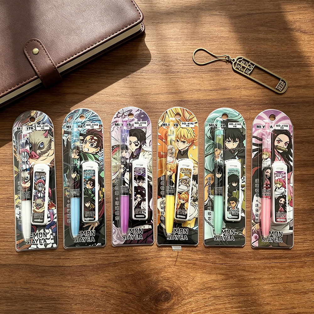 ランダム1/6個入り かわいい鬼滅の刃 メカニカルペンシルセ - Stationery Supplier のレビューと価格