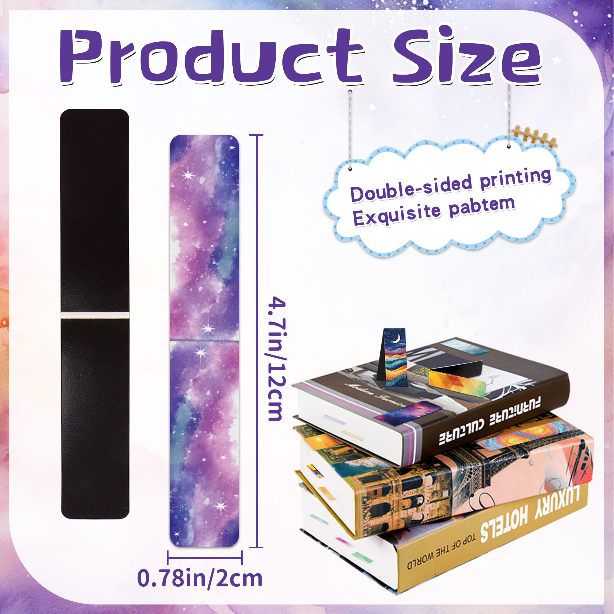 96個のカラフルな磁気ブックマーク ペーパークリップ ブック - Bookmark Magnetic Clip のレビューと価格