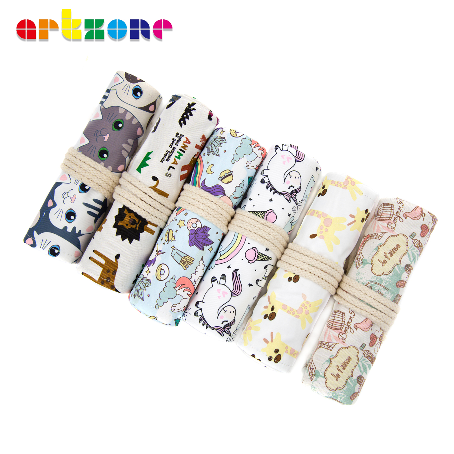 アートペン収納バッグ、ペンシルケース、アートペンポーチ、キャ - Pen Pouch Roll のレビューと価格