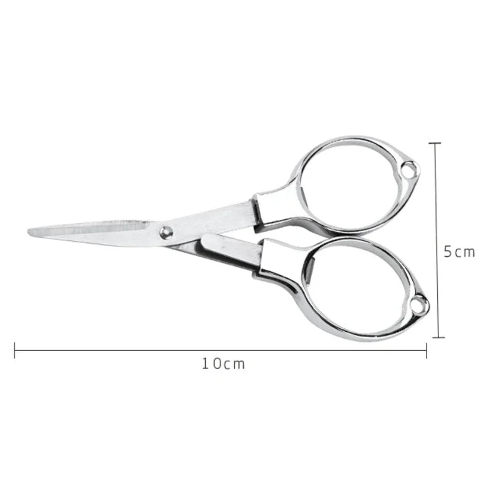ポータブルミニ折りたたみはさみステンレス鋼多機能カッター釣り - Scissors Stainless Craft のレビューと価格