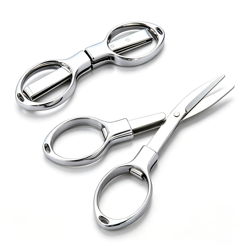 ポータブルミニ折りたたみはさみステンレス鋼多機能カッター釣り - Scissors Stainless Craft のレビューと価格