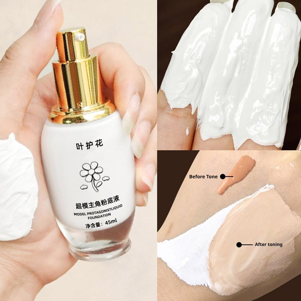 ホワイトリキッドファンデーション長期的な防水ピュアホワイト明 - Correction Fluid White のレビューと価格