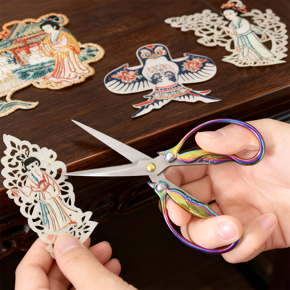 1PC、ヴィンテージはさみ縫製刺繍はさみテーラーはさみ糸はさ - Scissors Stainless Craft のレビューと価格