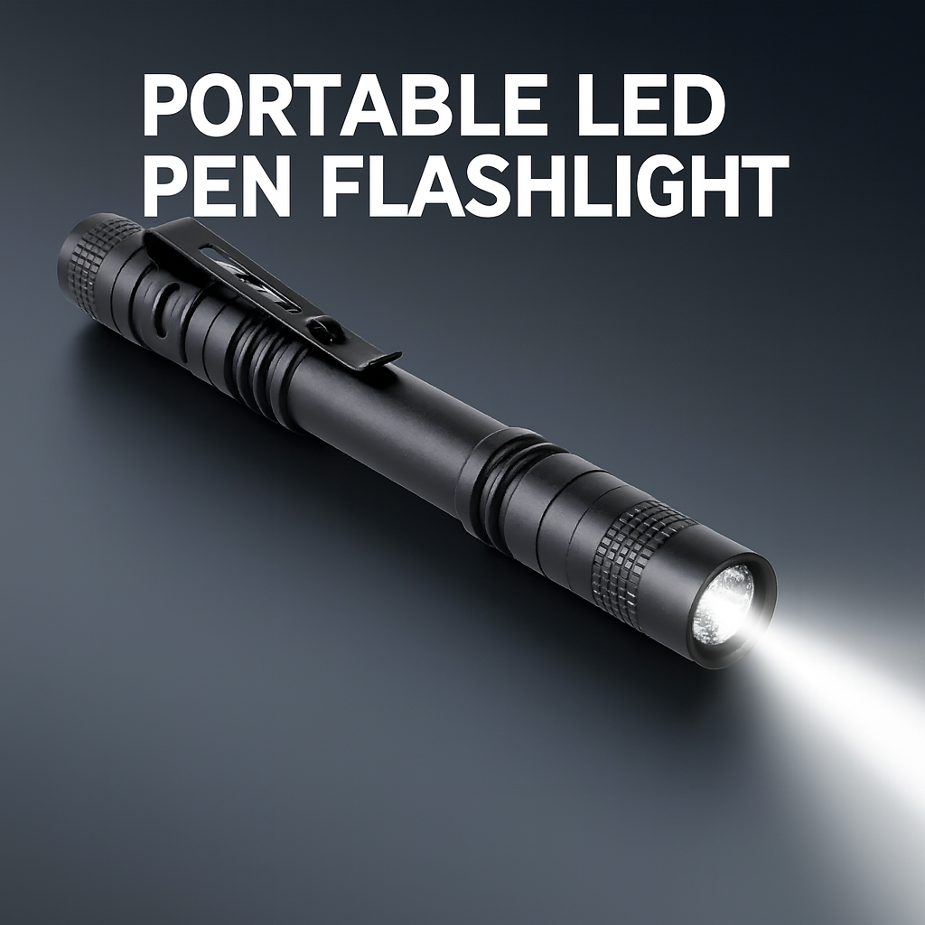 ポータブルミニ LED ペン懐中電灯防水ポケットトーチハンド - Stationery Supply のレビューと価格