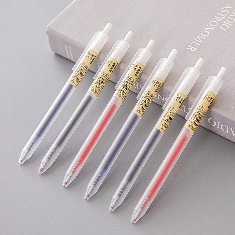 6/10 個 0.5 ミリメートル格納式ゲルペンセット黒/青 - Office Stationery Supply Business のレビューと価格