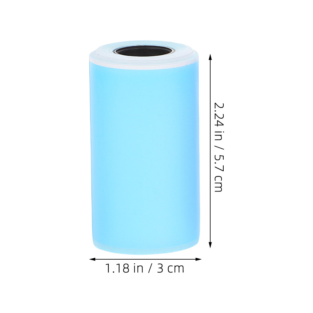 6 ロールミニサーマルプリンタ用紙自己粘着ラベルステッカーテ - Sticker Label Roll のレビューと価格
