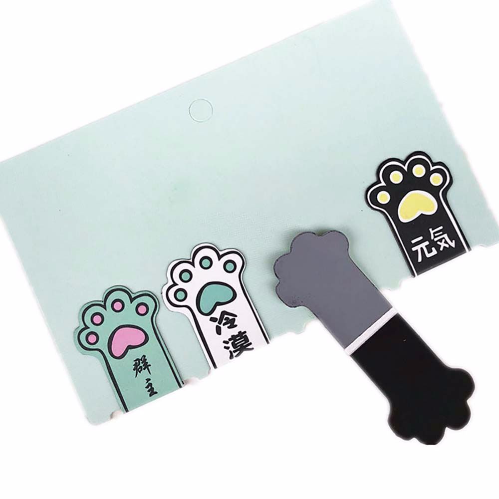 学生賞品 4 ピース/セット Catoon クリップ オフィ - Paperclip Magnetic Set のレビューと価格