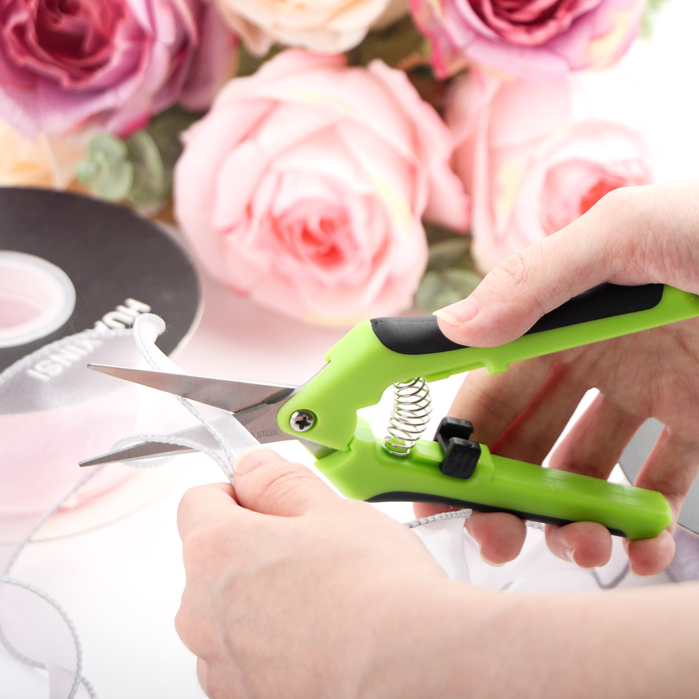 1 個スプリング式クラフトはさみ刃付き多用途人間工学に基づい - Scissors Stainless Craft のレビューと価格