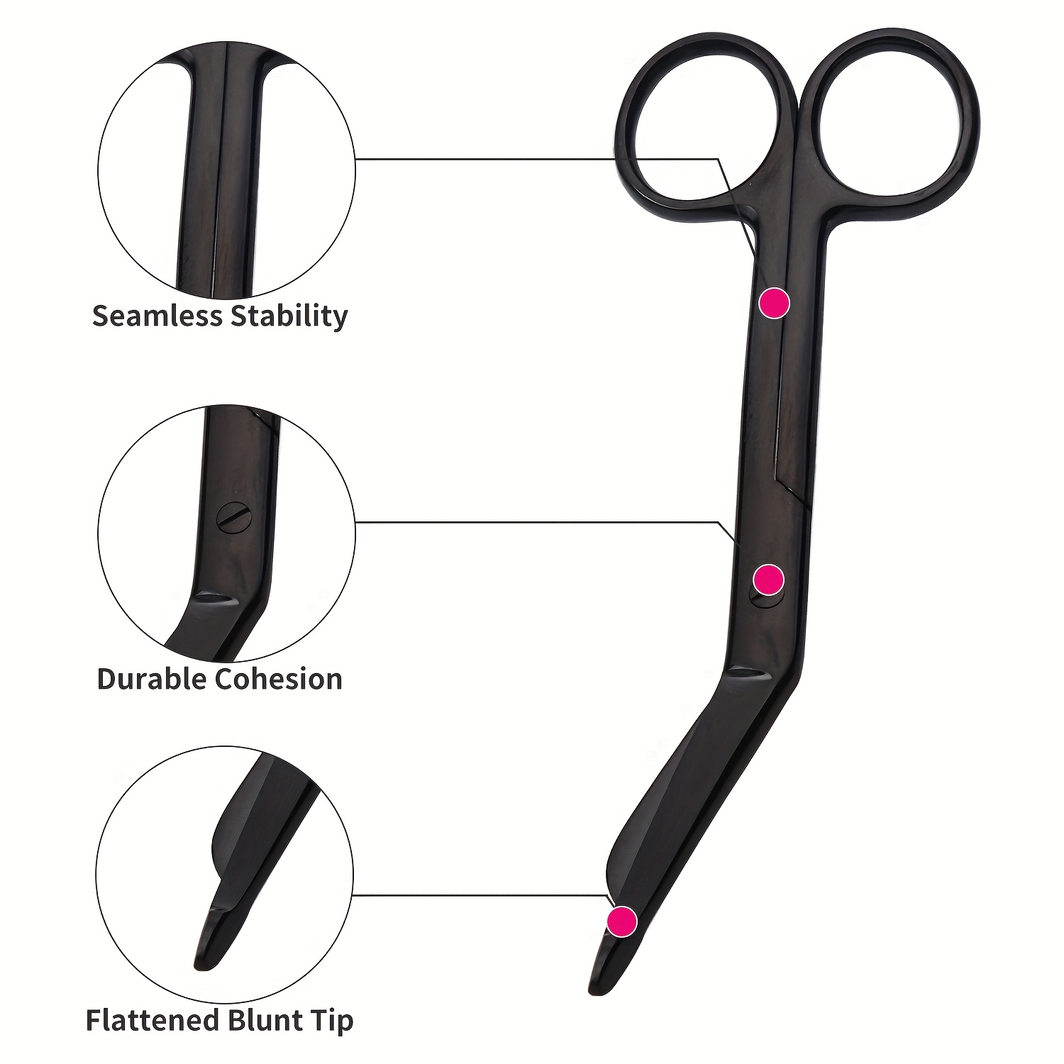 3個入り マルチカラー チタンコーティング 縫合糸除去はさみ - Scissors Stainless Craft のレビューと価格