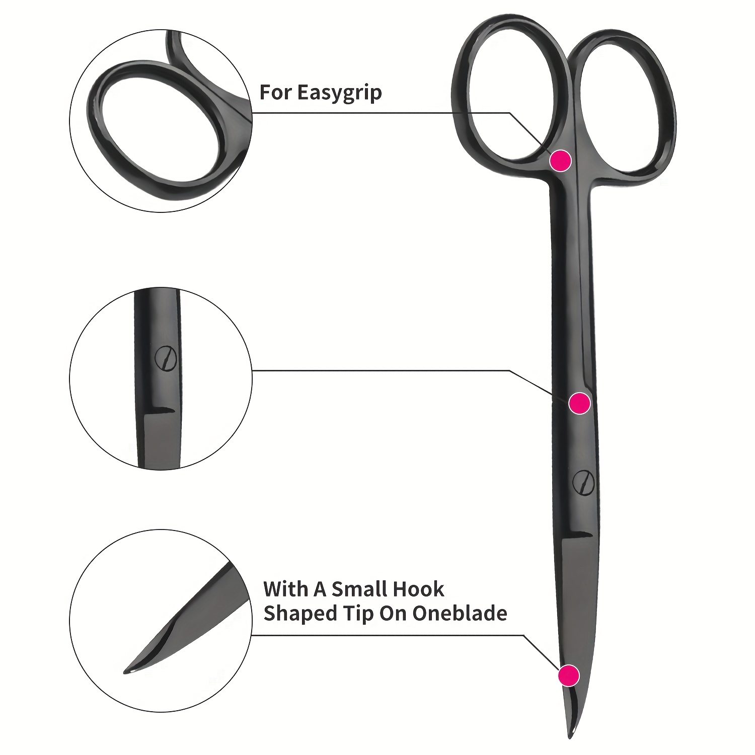 3個入り マルチカラー チタンコーティング 縫合糸除去はさみ - Scissors Stainless Craft のレビューと価格