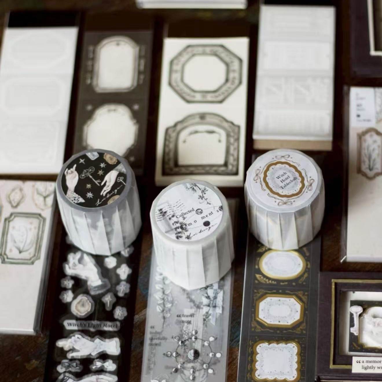 Loidesign ヴィンテージ魔女の光ホテル和紙テーププラ - Washi Tape Set のレビューと価格