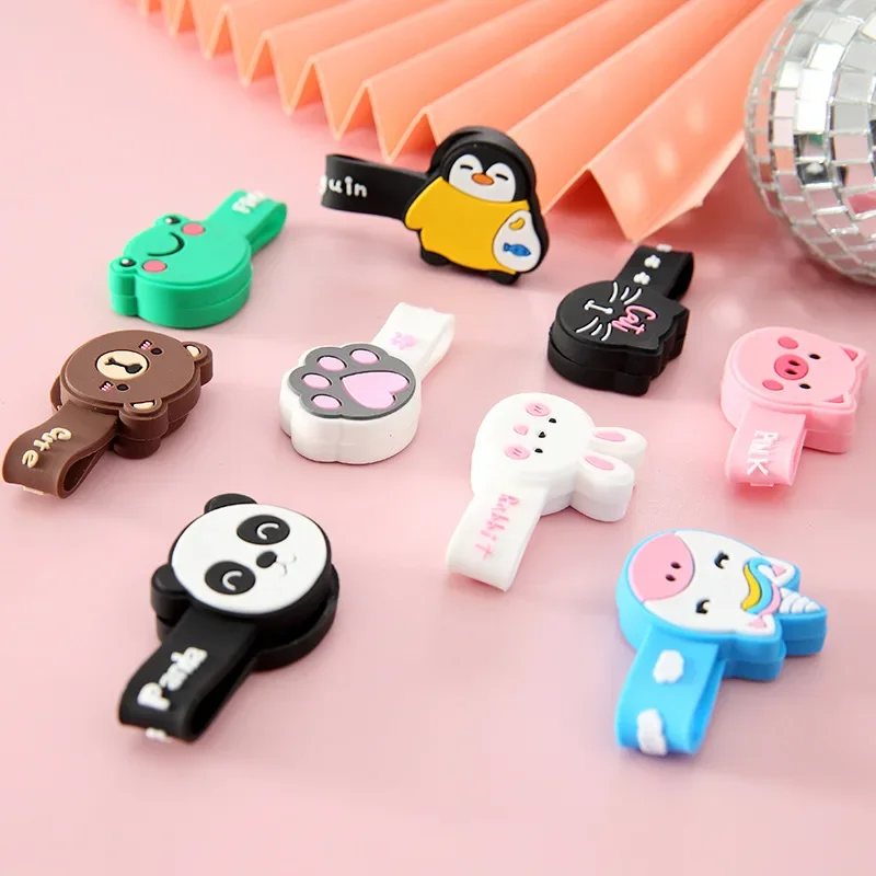 磁気動物ケーブルオーガナイザーイヤフォンコードホルダー充電器 - Bookmark Magnetic Clip のレビューと価格
