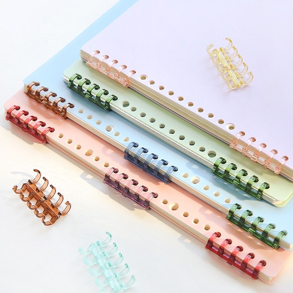 10 個のバインディングスパインスナップスプリットバインダー - Binding Comb Plastic のレビューと価格
