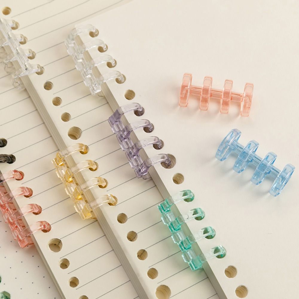 10 個のバインディングスパインスナップスプリットバインダー - Binding Comb Plastic のレビューと価格