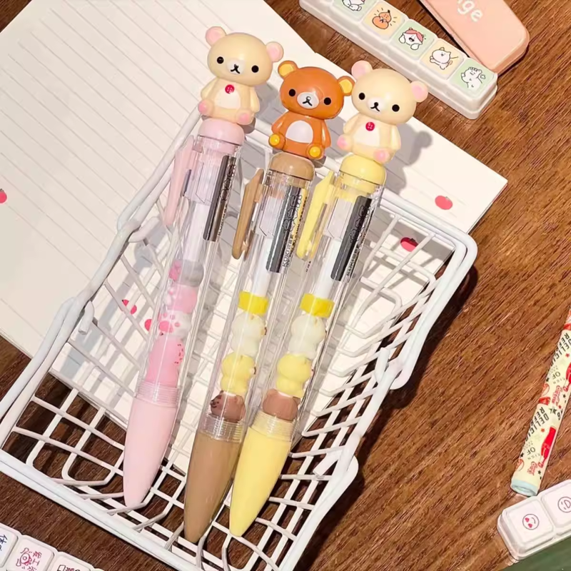 リラックマビーズゲルペン漫画 0.5 ミリメートル黒インクプ - Stationery Supplier のレビューと価格