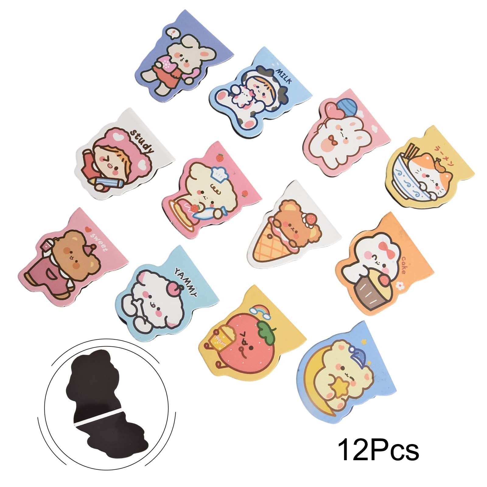 読書用オフィス学校ファイルオーガナイザークリップページクリッ - Paperclip Magnetic Set のレビューと価格