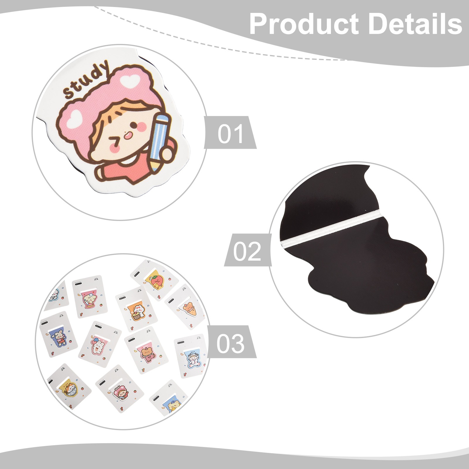 読書用オフィス学校ファイルオーガナイザークリップページクリッ - Paperclip Magnetic Set のレビューと価格