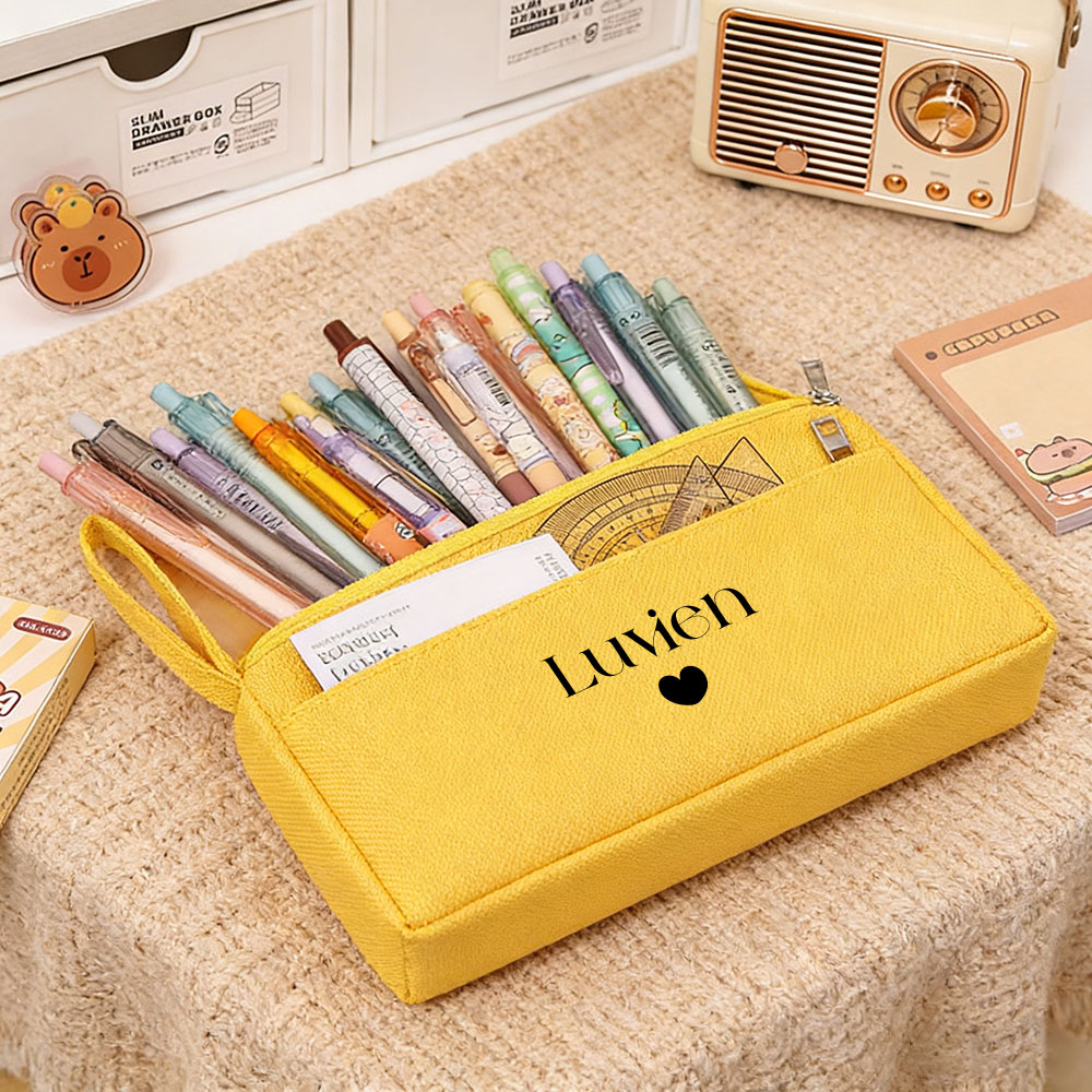 パーソナライズされた二層式ペンケース、大容量カスタマイズ、文 - Stationery Supply のレビューと価格