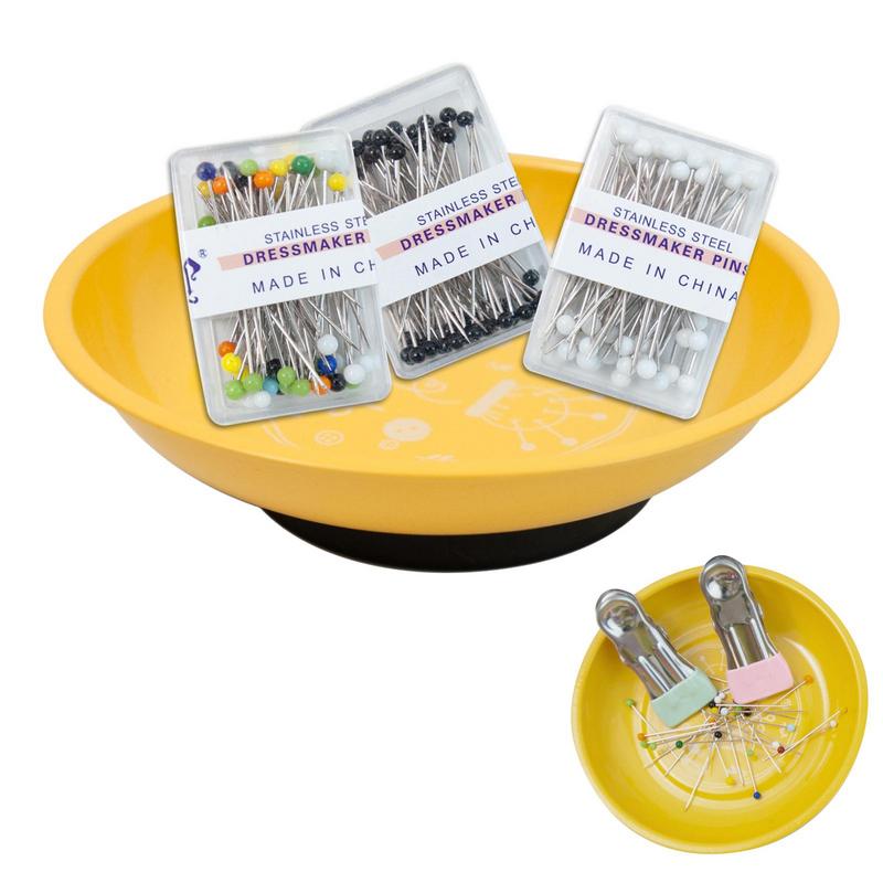 1セットポータブルホルダー縫製クラフトピックアップピンボウル - Paperclip Magnetic Set のレビューと価格