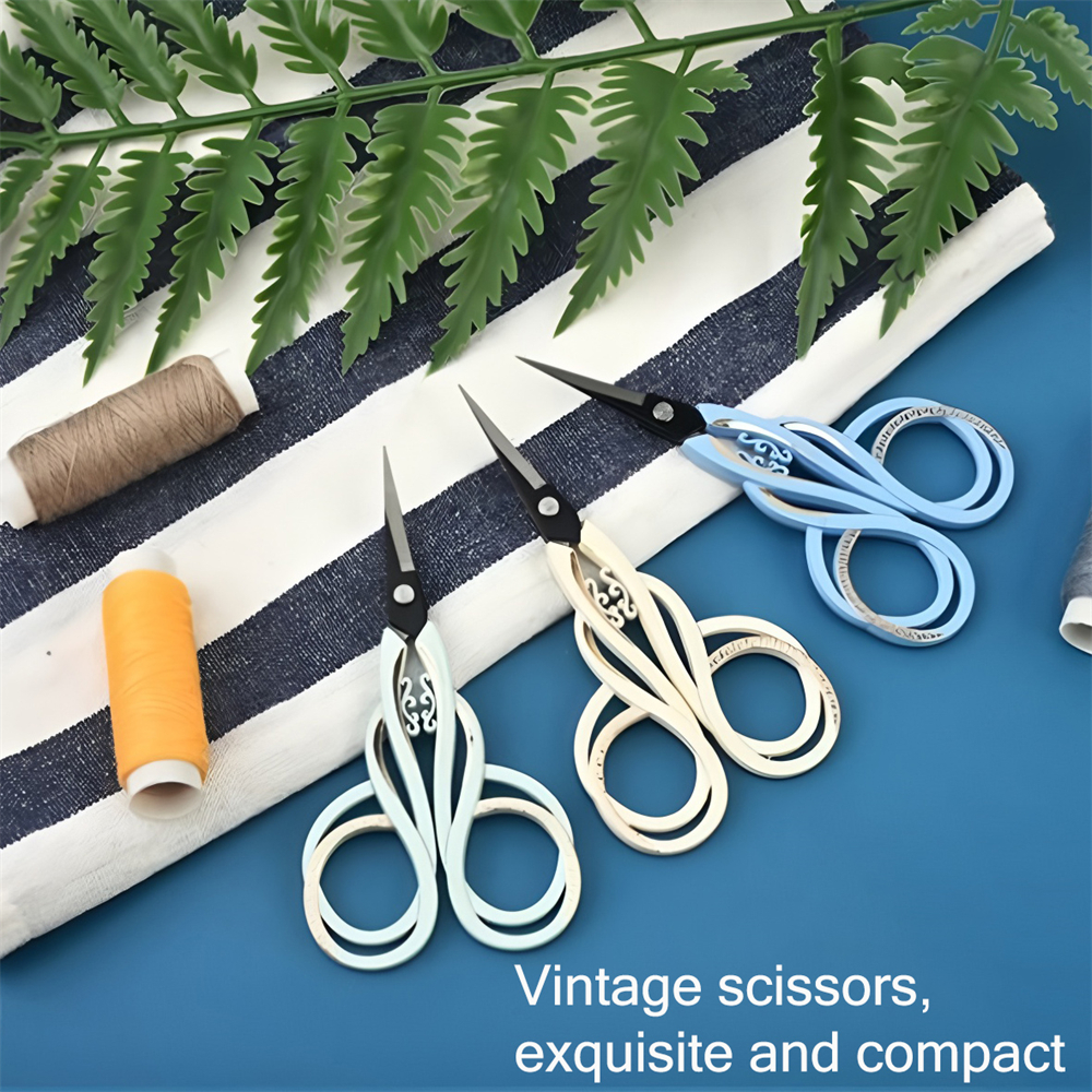 1PC、縫製はさみ刺繍生地裁縫はさみ家庭用縫製ヴィンテージは - Scissors Stainless Craft のレビューと価格