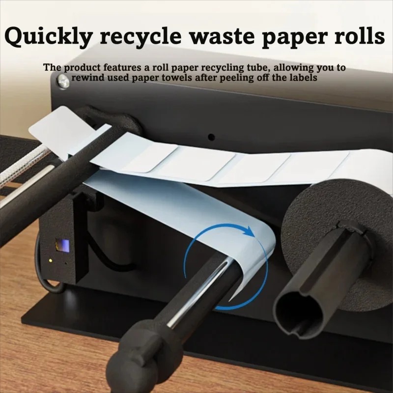 12cm USBセンサーラベルディスペンサー自動ステッカース - Sticker Label Roll のレビューと価格