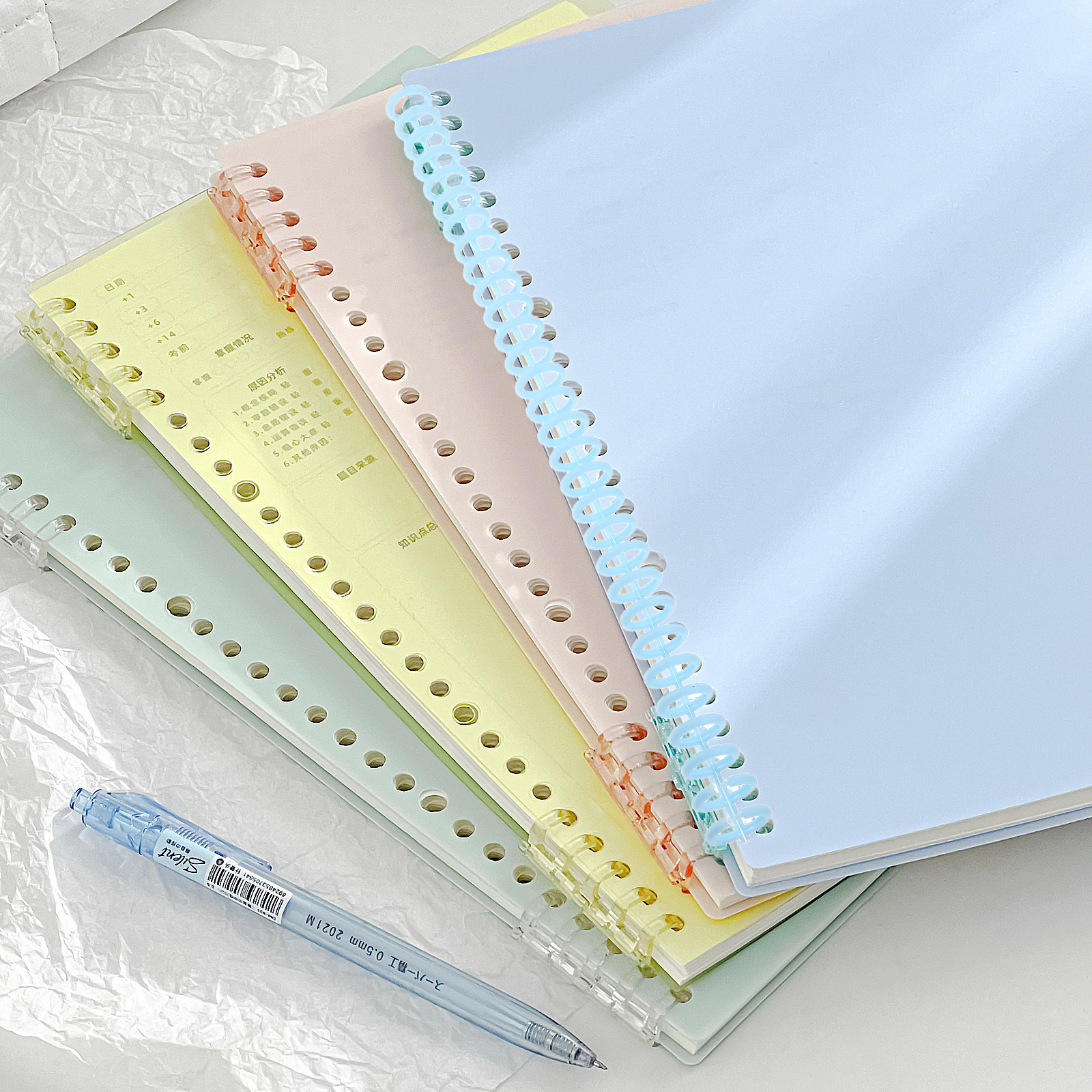 10個入り 30穴 バインディングリング ノート用 プラスチ - Binding Comb Plastic のレビューと価格