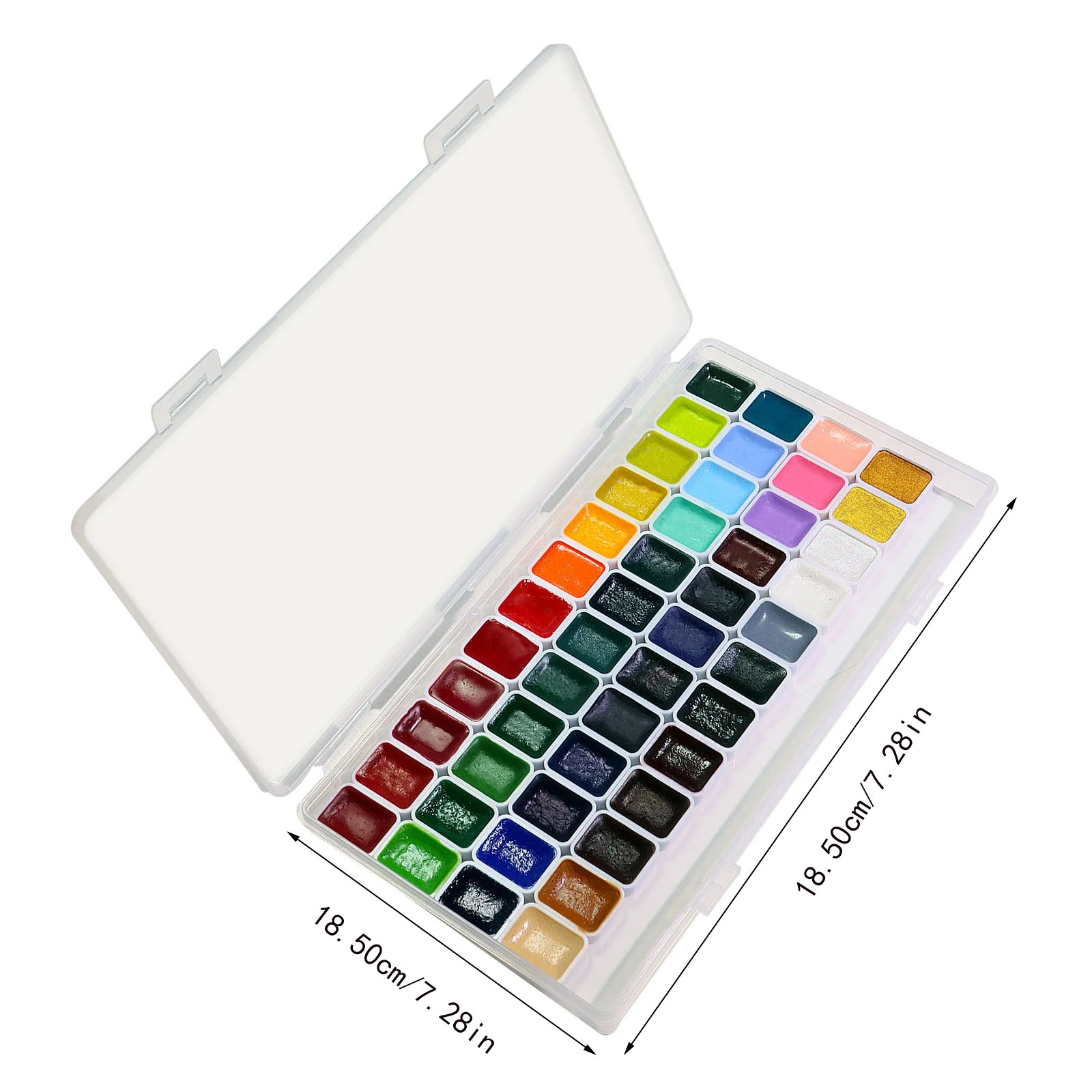 48 色プロフェッショナル造粒水彩絵の具セット 1 ミリリッ - Correction Fluid White のレビューと価格
